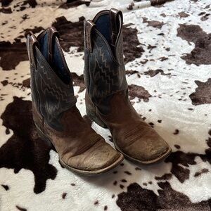 Ariat Kids Brown and Blue Boots